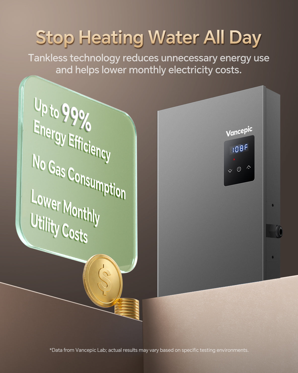 Vancepic 14kW Tankless Water Heater Electric 240V