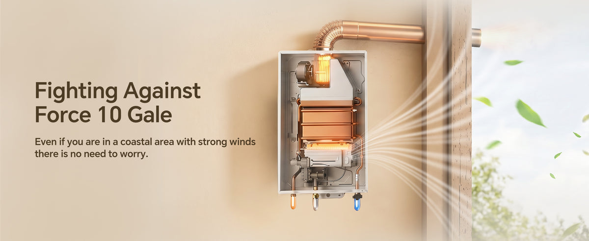 Vancepic 190,000 BTU Tankless Water Heater Natural Gas