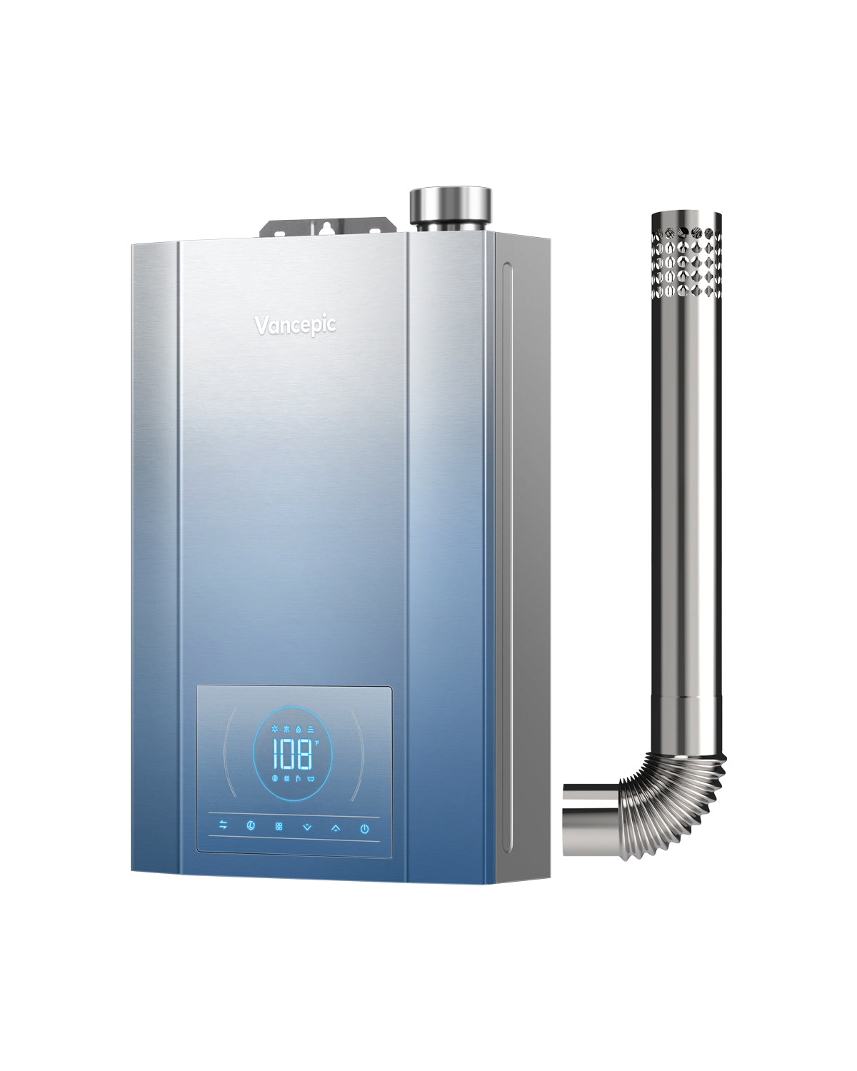 Vancepic 5.1 GPM Condensing Natural Gas Tankless Water Heater 120,000 BTU