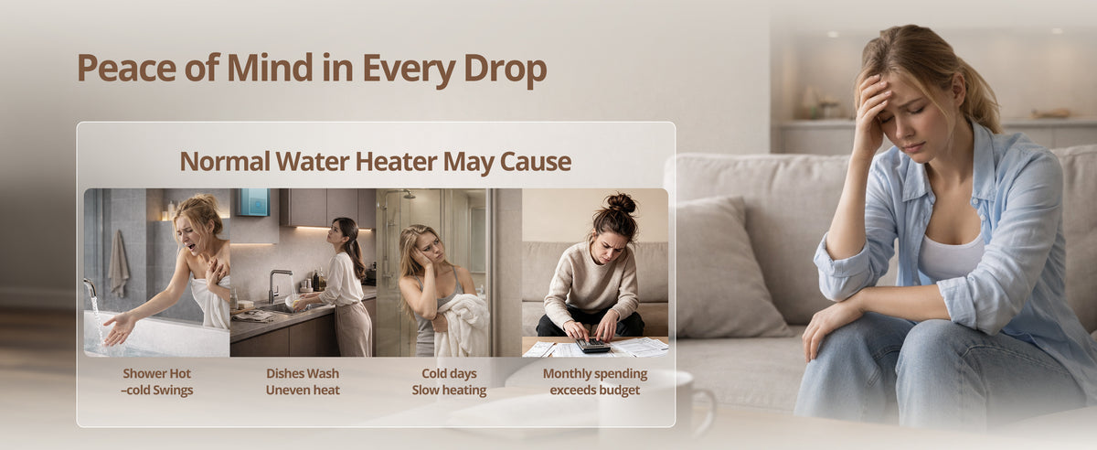 Vancepic 5.1 GPM Condensing Natural Gas Tankless Water Heater 120,000 BTU