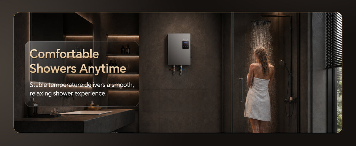 27kW Tankless Water Heater Electric 240V